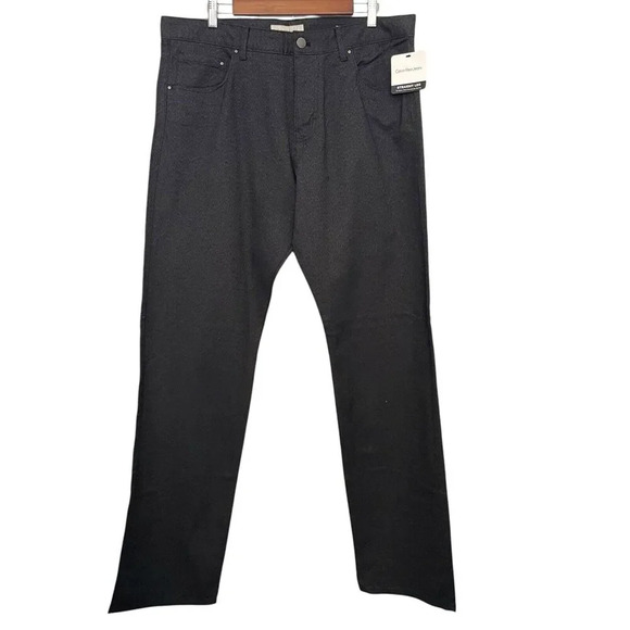 NEW Calvin Klein Straight Leg Preppy Modal Blend Size 38x34 - Picture 1 of 9